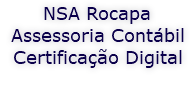 NSA Rocapa Assessoria Contábil Certificação Digital 